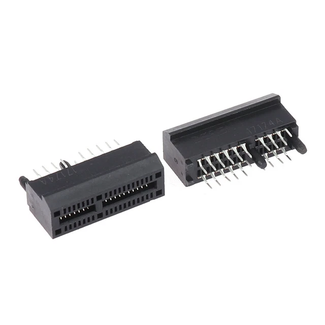 PCIE-36Pin Splint DIP in-Line PCI Graphics Card Slot Connector Socket InterfacDB