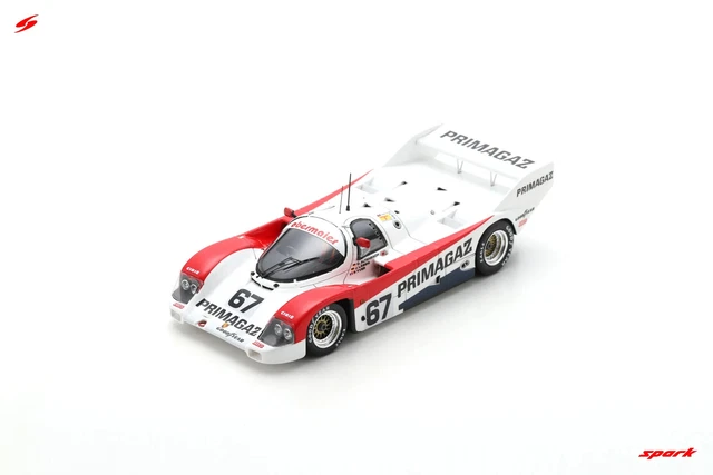 Porsche 962C N°67 ANDIAL MILLER Daytona 1989 - Starter 1/43 - Bob Wollek - Miniature Résine