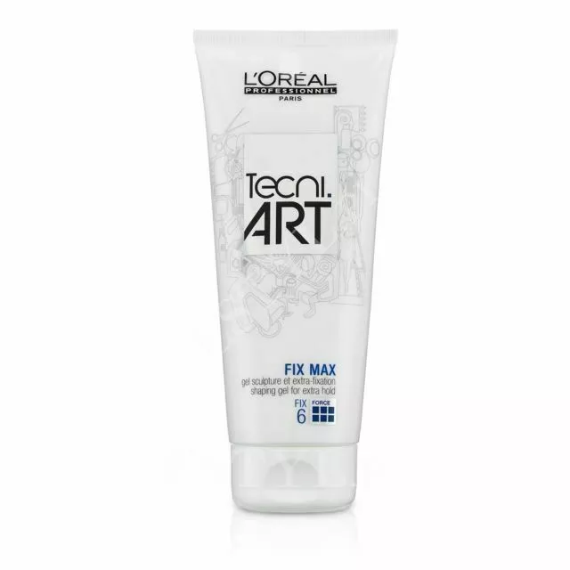 L'oreal Professionnel Tecni Art Fix Max Gel 6 Shaping Gel Extra Hold Pack 200ml 2