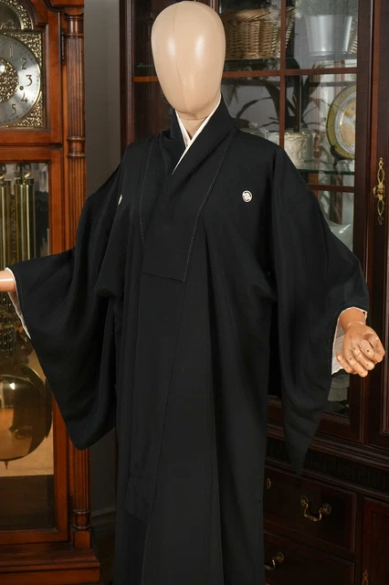 Dear Vanilla Japanese Silk Tomesode Kimono Women's Authentic Japan Made Vintage 2