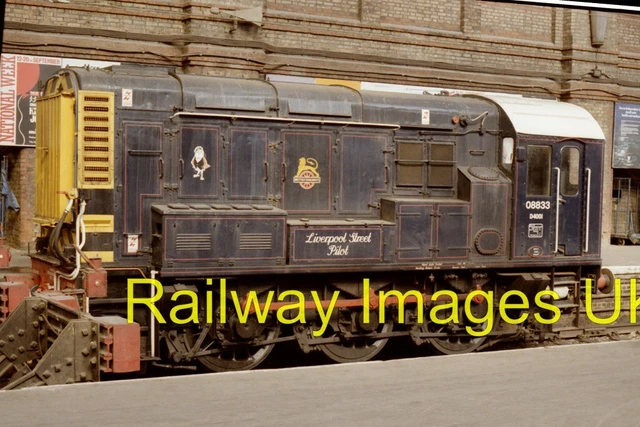 RAILWAY PHOTO - Class 08 08833 LIVERPOOL-STREET c1980's £2.00 - PicClick UK