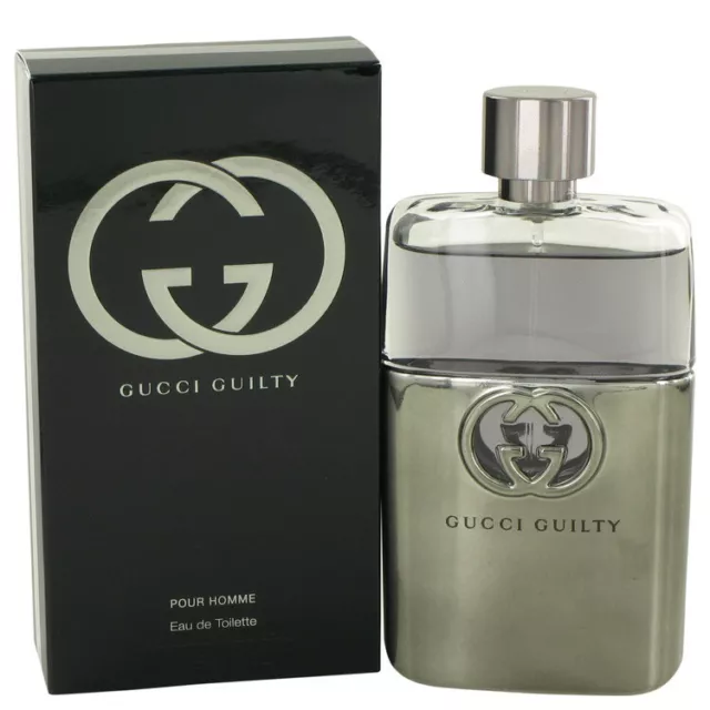 Gucci Guilty Men's Cologne by Gucci 3oz/90ml Eau De Toilette Spray