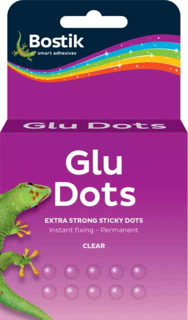 2 x Rolls of 200 Bostik Blu Tack Sticky Adhesive Dots Extra Strength Permanent