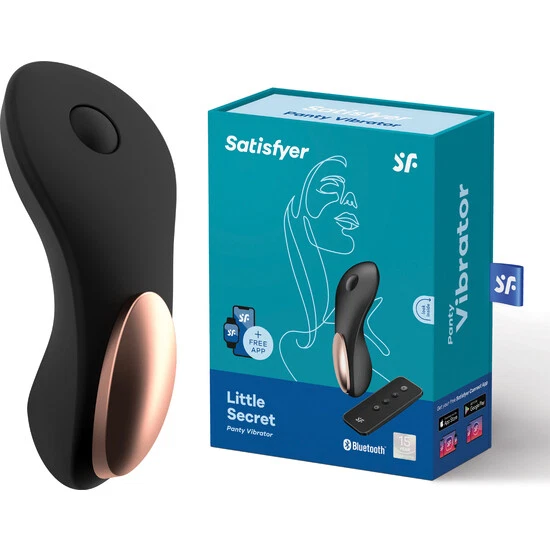 Satisfyer Little Secret Panty Vibrador - Negro