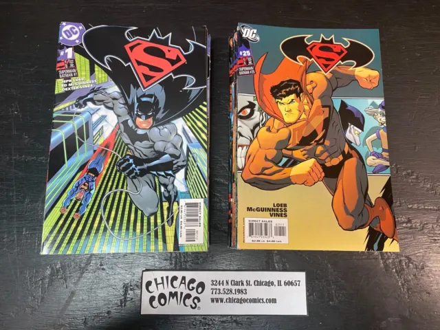 Superman/Batman #1-42 (of 87) +Annuals #1-3 DC Comics 2003 GD-VG