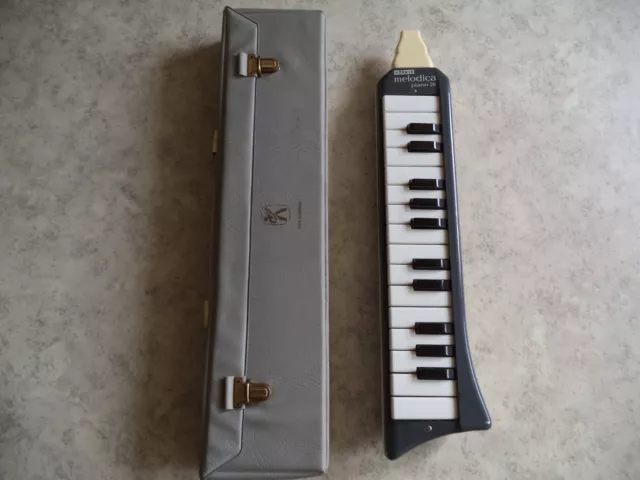 Vintage Hohner Melodica Piano 26 with Grey Case - Made in Germany - Instrument