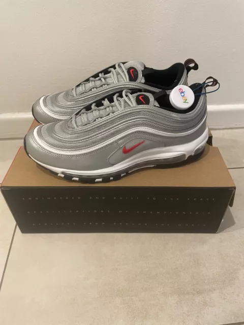 Nike Air Max 97 OG Silver Bullet 2022 EU 43 US 9.5 NEU DS