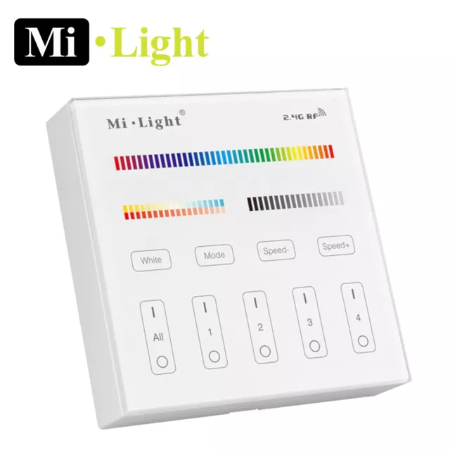 Mi light B4 4 Zone Wall RGB CCT RGBW Dimming Controller LED Strip Light