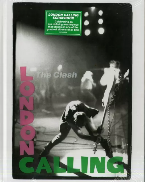 The Clash London Calling Cd + Libro 120 Pagine Con Copertina Rigida Nuovo