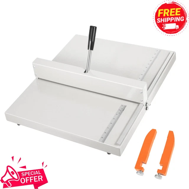 19" Manual Paper Card Creasing Machine W/Magnetic Backstop Adjustable Durable US