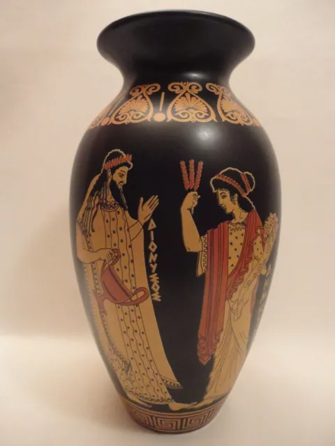 Greek Gods Ares Dionysus Demeter and Hestia Rare Ancient Greek Art Pottery Vase