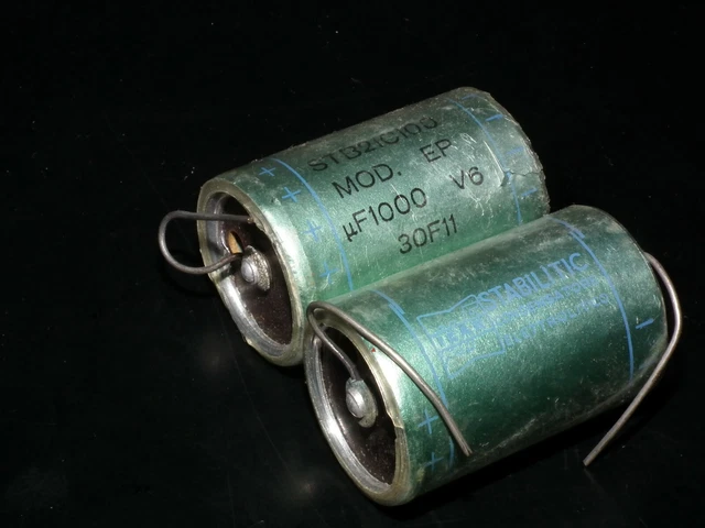 Condensatore MP Vintage 0,5 UF 500V – PIO Audio Tropenfest, NOS Made In Germany - Foto 2