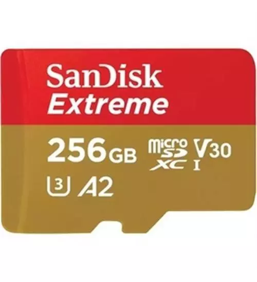NEW SanDisk SDSQXAV-256G-AN6MA Extreme 256 GB Class 3/UHS-I U3 V30 microSDXC -