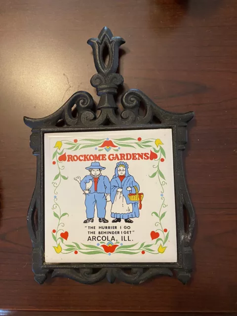 Rockome Gardens Arcola, IL Trivet