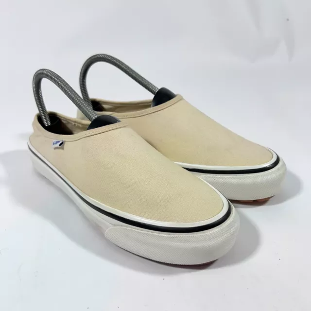 VANS UltraCush Slip On Shoes Beige Sneakers Women's Size 8.5