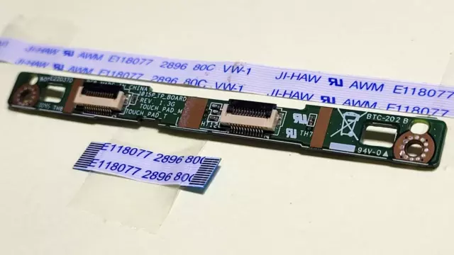 ASUS Eee 1015P TP BOARD Touchpad Button & JI-HAW Ribbon Cable 12Pin AWM E118077