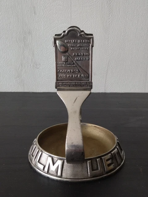 Porte allumettes publicitaire ancien