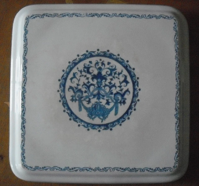 ANCIEN DESSOUS DE plat Gien décor bleu EUR 35,00 - PicClick FR