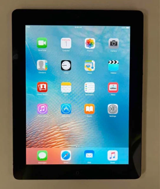 Apple iPad 2 16GB, A1395, 2012, Wi-Fi, 9.7in - Black