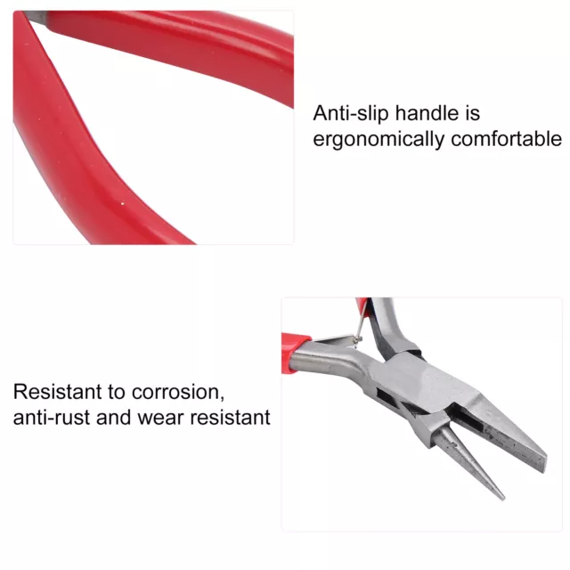 Pliers AntiSlip Handle High Carbon Steel Pliers Making(without Grooves ) ZZ1