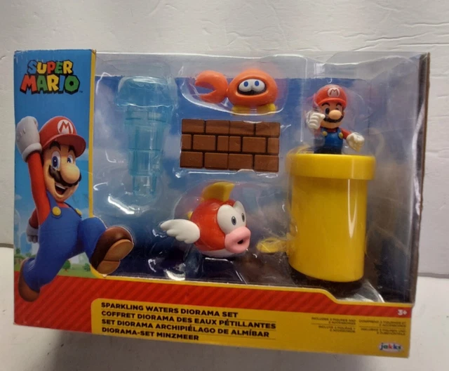 NINTENDO SUPER MARIO Sparkling Water Diorama Set BRAND NEW TRACKING EUR 23,45 PicClick FR