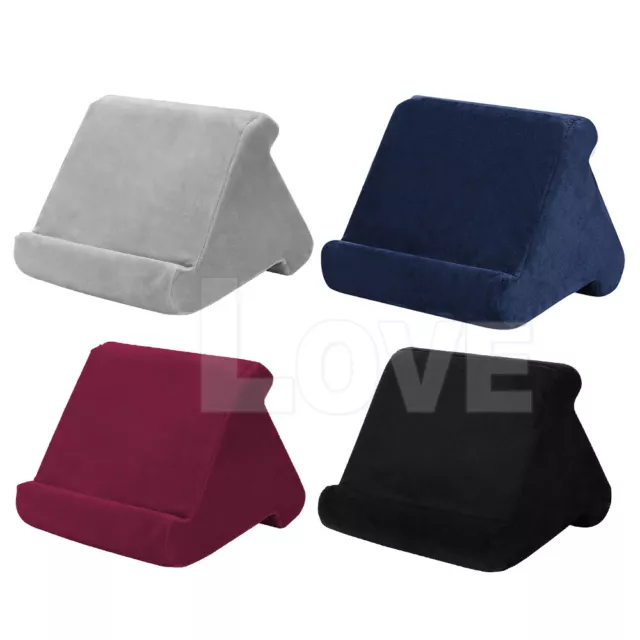 Tablet Pillow Stands For iPad Book Reader Holder Rest Laps Reading Soft Cushion 3