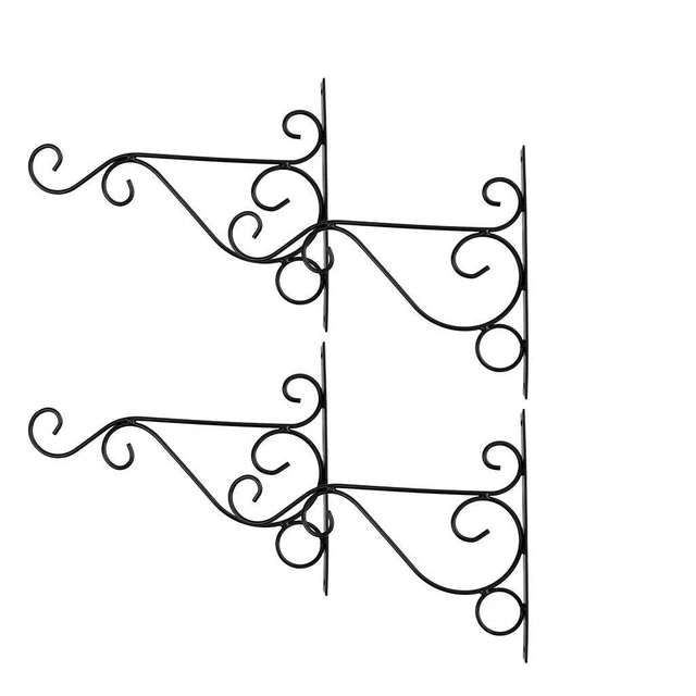 4 Stück Hängepflanzen Halterung Blumentopf Aufhänger Halter Rack Rasen