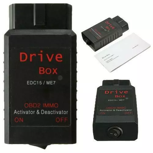 Drive Box Wegfahrsperre Immo off deaktivieren für VW AUDI SEAT SKODA EDC15 ME7