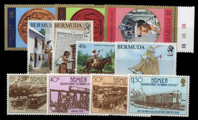 1978, Bermuda, 349-51 u.a., ** - 1749719