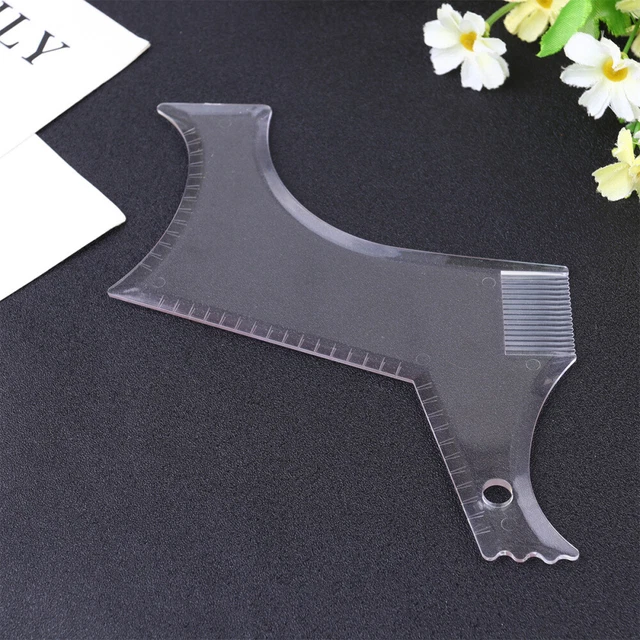 Beard Line Ruler 3 PCS BEARD Line up Tool Grooming Template Shaping Ruler Man £14.18 ...