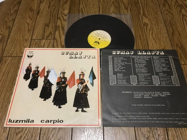 LUZMILA CARPIO INTI Watana - El Retorno Del Sol LP NEW COLORED