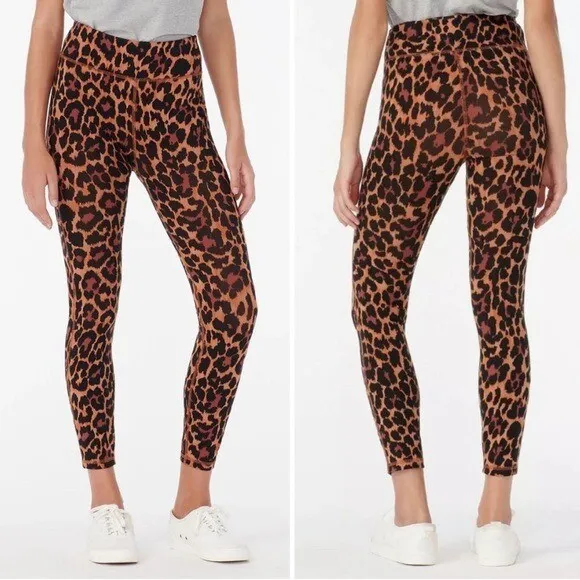 J. Crew leopard print high rise 7/8 weekend legging, women's size medium NWT