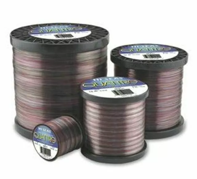 Hi-Seas Quattro Monofilament Fishing Line | 1/4 lb. Spool | Pick Test