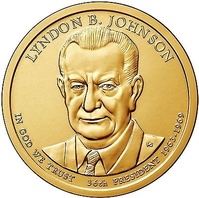 2015-P $1 LYNDON B. JOHNSON Presidential Dollar