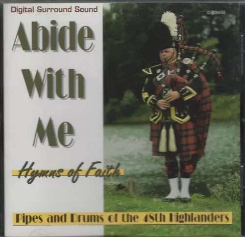 Pipes and Drums of the 48th Highlanders Abide With Me CD 1994 20 SONGS OOP HTF Pipes and Drums of the 48th Highlanders Abide With Me CD 1994 20 SONGS OOP HTF