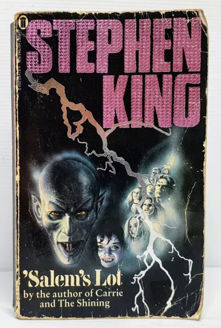 Stephen King Salems Lot Vintage Horror Book NEL Paperback Edition 1982 Novel