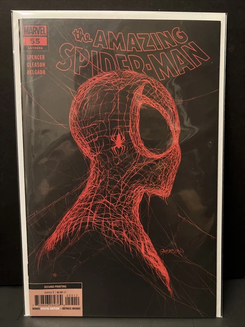 Amazing Spider-Man #55 Patrick Gleason 2nd Print Trade Dress Marvel Comics