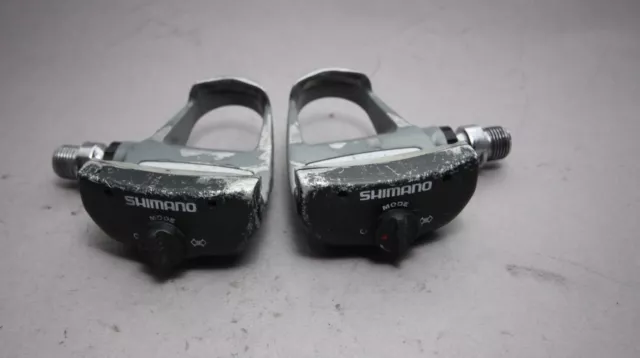 Shimano 600 Ultegra PD 6402 Pedal / Look Click System / 455g / Grey / Pedalen