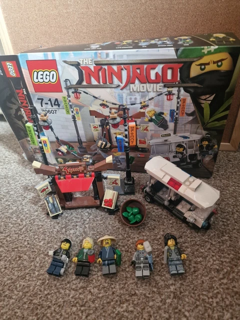 LEGO 70607 NINJAGO Movie Police Tuc-Tuc +Ins No Minifigures Or