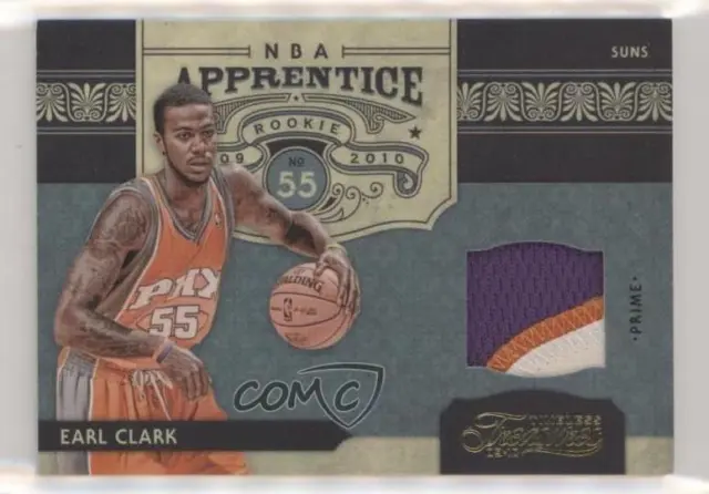 2009 Timeless Treasures NBA Apprentice Materials Prime /25 Earl Clark Rookie RC
