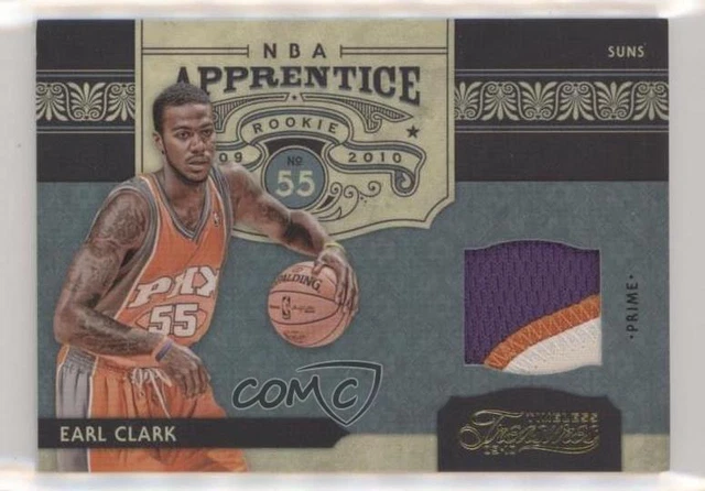 2009 Timeless Treasures NBA Apprentice Materials Prime /25 Earl Clark Rookie RC