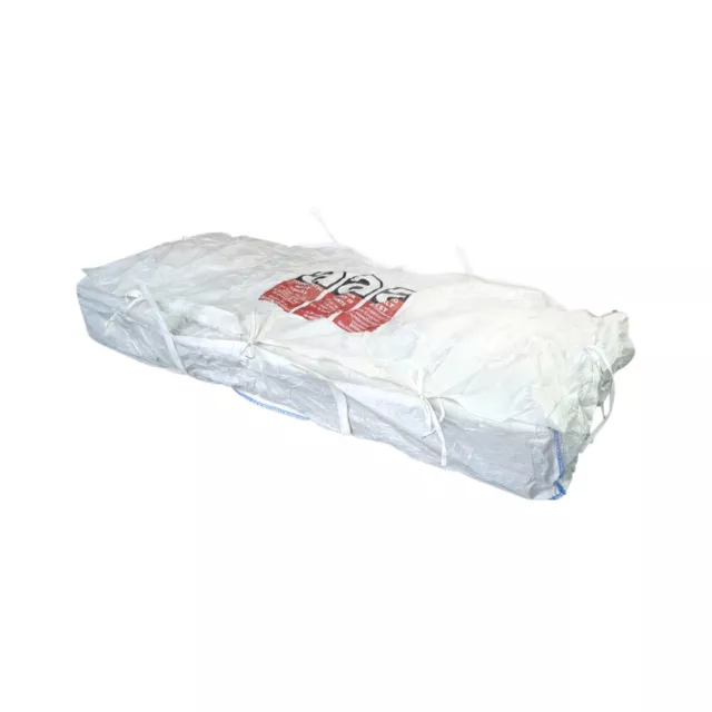 Big Bag Asbest Plattenbag 120x70x110cm Schürze Asbestdruck Schüttgutbehälter