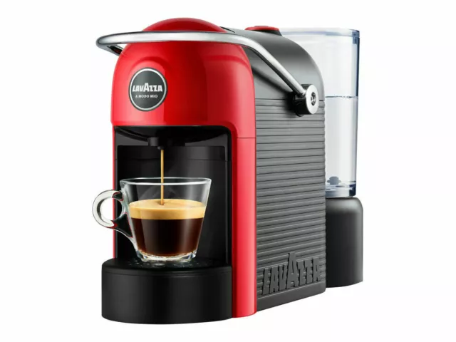 Macchina da caffè Lavazza A Modo Mio Jolie Rosso Caffè in Capsule Rossa NUOVA !!