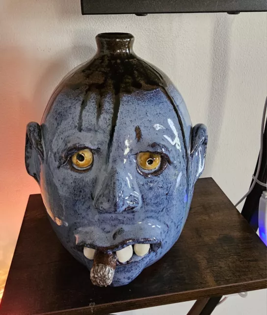 RARE Large Billy Craven Ugly Jug Head  - Unique and Detailed - Mint!