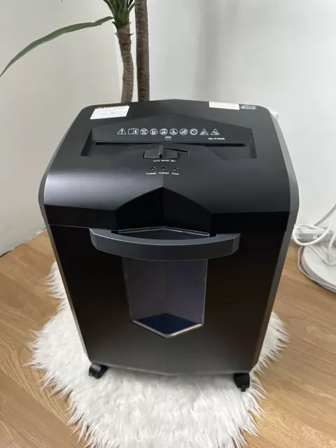 Bonsaii Heavy Duty Paper Shredder 60-Minute 18 Sheets Cross Cut Office  C149-C