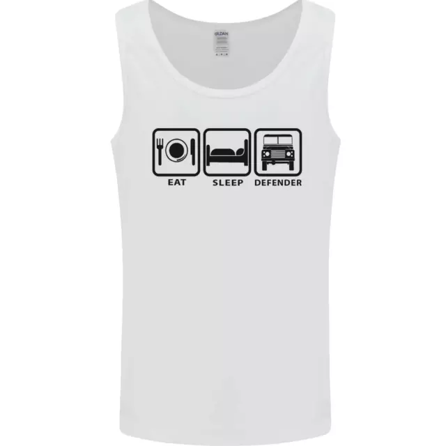 Gilet da uomo Eat Sleep 4X4 Off Road auto da strada 2