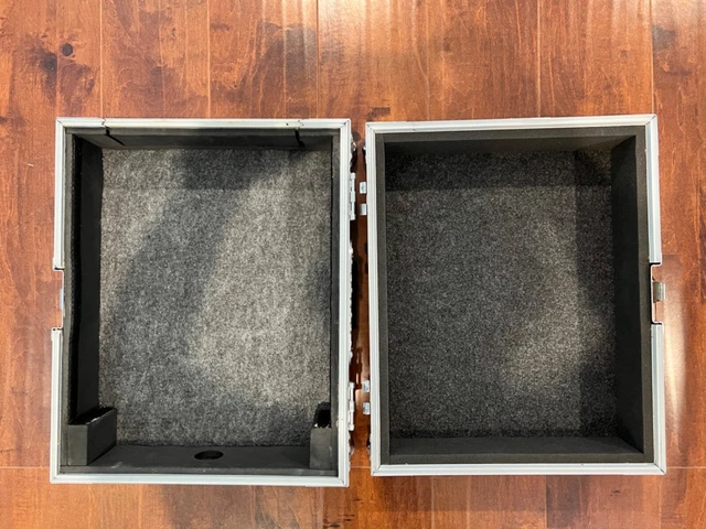 Road Runner Deluxe Turntable DJ Case Black Travel Storage - 3 available 3