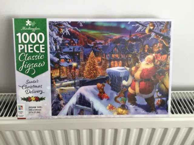 *New * Santa’s Christmas Delivery 1000 Piece Jigsaw