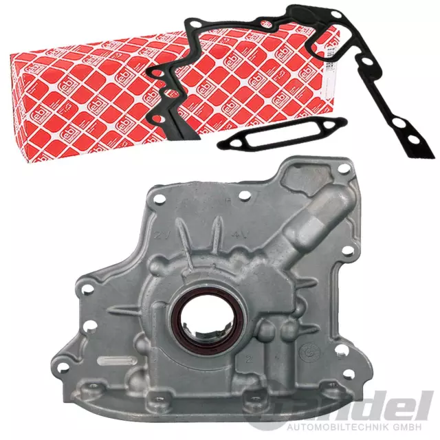 FEBI MOTOR ÖLPUMPE für AUDI A2 VW POLO 6N+9N+GTI GOLF 3+4+5 VENTO LUPO (1.0-1.6)