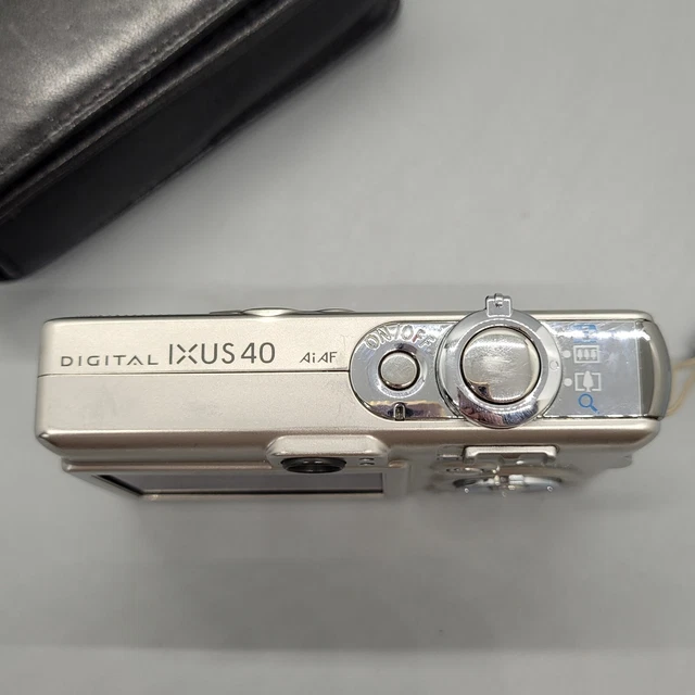 Canon PowerShot SD300 IXUS 40 4,0 megapixel fotocamera digitale compatta argento testato 3